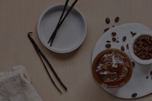 vanilla sticks and coffee