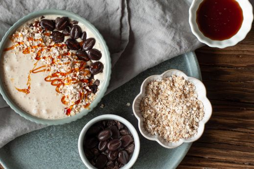 Chocolate Caramel Bowl-stage