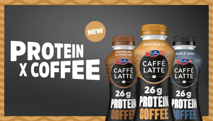 Emmi CAFFÈ LATTE Protein Coffee Stage Header 16x9