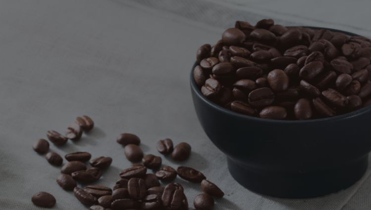 coffee beans in bowl