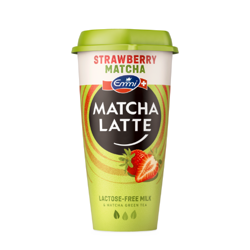 Emmi MATCHA LATTE Strawberry 230ml - IML